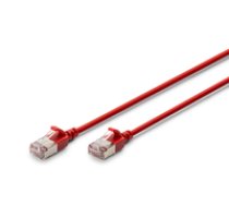 DIGITUS Patchkabel CAT 6A F/FTP Slim 5 00m rot ( DK 1632 A 050S R ) tīkla kabelis
