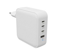 Hyper Registered  HyperJuice Registered  100W USB-C GaN Travel Charger (3C+1A) - White HJ1002WHWWGL (6941921148867) ( JOINEDIT60464375 ) aksesuārs mobilajiem telefoniem