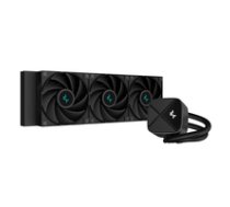 Deepcool Digital Liquid CPU Cooler LS720S ZERO DARK Intel AMD ( R LS720 BKNNMM G 1 LS720S ZERO DARK ) procesora dzesētājs ventilators