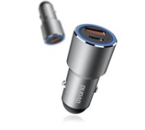 Dudao car charger USB USB Typ C Power Delivery Quick Charge 22 5 W gray (R4PQ) ( R4PQ 64353-uniw 6970379616857 6976625335732 dudao_20210208115703 R4PQ-1 ) iekārtas lādētājs
