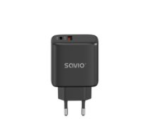 SAVIO LA-06/B USB Quick Charge Power Delivery 3.0 30W Internal charger ( LA 06/B LA 06/B LA 06/B ) iekārtas lādētājs