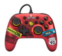 Pad PowerA PowerA SWITCH Pad przewodowy NANO Mario Kart: Racer Red ( NSGP0124 01 617885045318 ) spēļu konsoles gampad