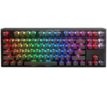Ducky One 3 Aura Black TKL Gaming Keyboard RGB LED - MX-Speed-Silver ( DKON2187ST PDEPDABAAAC1 ) klaviatūra