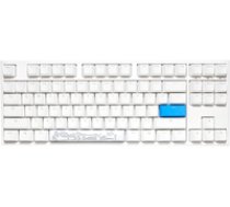 Ducky One 2 TKL PBT Gaming Keyboard  MX-Black  RGB LED - White ( DKON1787ST ADEPDWWT1 DKON1787ST ADEPDWWT1 DKON1787ST ADEPDWWT1 ) klaviatūra