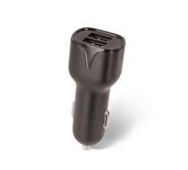 Maxlife MXCC-01 2xUSB Fast Charge Premium Auto Lādētājs 12 / 24V / 2.4A Melns ( OEM001508 69920 ) iekārtas lādētājs