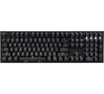 Ducky One 2 Backlit PBT Gaming Keyboard  MX Blue  White LED - Black ( DKON1808S CDEPDAZW1 DKON1808S CDEPDAZW1 DKON1808S CDEPDAZW1 ) klaviatūra