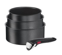 Tefal Ingenio Daily Chef  4 prieksmeti - Katlu komplekts + rokturis L7629002 (3168430334533) ( JOINEDIT62996052 )