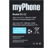 myPhone 1075 / HALO 2 900 mAh BS-02 battery ( 5901313698784 12480591 ) akumulators  baterija mobilajam telefonam