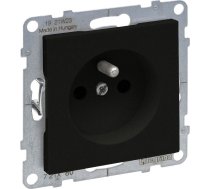 Legrand SUNO - Gniazdo 2P+Z z przeslona - 16 A - 250 V~ - zaciski automatyczne Czarny - Legrand 721480 himp 721480 (3414972045469) ( JOINEDIT36569772 )