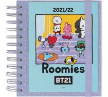 Line Friends BT21 - Kalendarz / Planner szkolny 2021/2022 (niebieski) ADPM2103 (8435497253899) ( JOINEDIT40799180 )