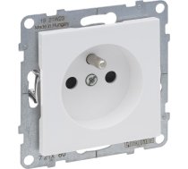 Legrand SUNO - Gniazdo 2P+Z z przeslona - 16 A - 250 V~ - zaciski automatyczne  Bialy - Legrand 721180 himp 721180 (3414972045438) ( JOINEDIT36569751 )