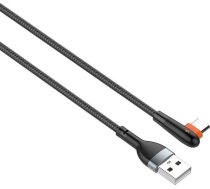 Cable USB to USB-C LDNIO LS561  2.4A  1m (black) ( LS561 type c LS561 type c LS561 type c ) USB kabelis