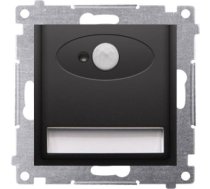 Kontakt-Simon Simon 54 Oprawa oswietleniowa LED z czujnikiem ruchu 230 V AC 1.4 W biale zimne 5900K czarny mat DOSCA.01/49 DOSCA.01/49 (5902787870836) ( JOINEDIT29303687 )
