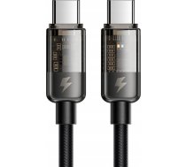 Mcdodo CA-2840 USB-C to USB-C cable  PD 100W  1.2m (black) ( CA 2840 CA 2840 CA 2840 ) USB kabelis