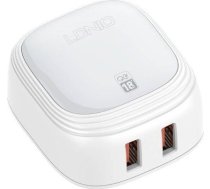 Wall charger  LDNIO A2512Q 2USB 18W + microUSB cable ( A2512Q micro A2512Q micro A2512Q micro ) iekārtas lādētājs