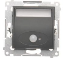 Kontakt-Simon Simon 54 Oprawa oswietleniowa LED z czujnikiem ruchu 230 V AC 1.4 W biale cieple 3100K czarny mat DOSC.01/49 DOSC.01/49 (5902787870829) ( JOINEDIT29303684 )