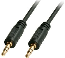 Kabel Lindy Jack 3.5mm - Jack 3.5mm 2m czarny (35642) 35642 (4002888356428) ( JOINEDIT33350946 ) kabelis video  audio