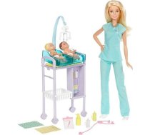 Lalka Barbie Mattel Kariera - Zestaw Pediatra (GKH23) GXP-720432 (0887961827262) ( JOINEDIT22336882 ) bērnu rotaļlieta