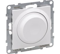 Legrand SUNO - Sciemniacz obrotowy - 240 V~ - 50 Hz - 5 - 75 W ( 10 lamp maks.) dla lamp LED z opcja sciemniania - bez zacisku neutralnego ( 721179 3414972050159 )
