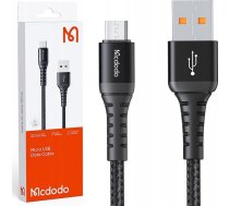 Micro-USB Cable Mcdodo CA-2281  1.0m (black) ( CA 2281 CA 2281 CA 2281 ) USB kabelis