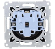 Kontakt-Simon Simon 54 Gniazdo Schuko z przeslonami (modul) 16A 250V szybkozlacza czarny mat DGSz1CZ.01/49 DGSz1CZ.01/49 (5902787870966) ( JOINEDIT32097071 )
