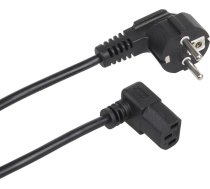 Maclean power cable  angled  3 pin  EU plug  1.5m  MCTV-851 ( 5902211126911 MCTV 851 ) kabelis datoram