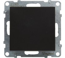 Legrand SUNO - Lacznik jednobiegunowy - 10 AX - 250 V~ - zaciski automatyczne Czarny - Legrand 721401 himp ( 721401 )