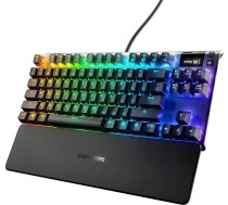 SteelSeries APEX 7 TKL  gaming keyboard (black  SteelSeries QX2 Red) (QWERTZ-vācu izkārtojums) ( STEEL 64647 64647 STEEL 64647 ) klaviatūra