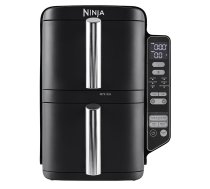 Ninja SL300EU fryer Double 7.6 L Stand-alone 2470 W Low fat fryer Black ( SL300EU 622356297868 SL300EU Double Stack 7 6l ) Fritēšanas iekārta