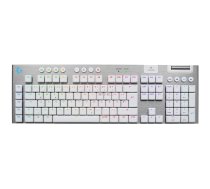Logitech G915 X Lightspeed tactile SWE balta - Bezvadu klaviatura G915 X LightSpeed Tactile ( 920 012688 5099206121348 )
