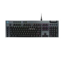 LOGITECH G915 X Wired Gaming Keyboard - BLACK - US INT'L - USB - EMEA28i-935 - TACTILE ( 920 012942 ) klaviatūra