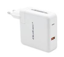 Qoltec Power charger GaN FAST 108W USB C white ( Q 51710 0001-00018-09764 ) iekārtas lādētājs
