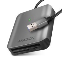Axagon Aluminum high-speed USB-A 3.2 Gen 1 memory card reader. 3 slots  UHS-II. ( 8595247906625 CRE S3 8595247906625 CRE S3 ) karšu lasītājs