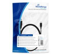 MediaRange Lade- Datenk. USB 2.0 auf Micro USB 2.0 B 1.8m ( MRCS184 ) USB kabelis