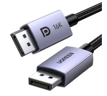 Ugreen DP118 DisplayPort 2.1 cable 2m - gray ( 6941876213849 15384 15384 ugreen 6941876213849 ) USB kabelis