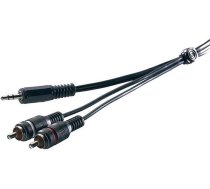 Vivanco kabelis Promostick 3.5mm - 2xRCA 1.5m (19320) 4008928193206 19320 (4008928193206) ( JOINEDIT42858976 ) kabelis  vads