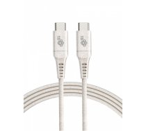 USB C - USB C Cable 1m. eco material 2.0 3A ( AKTBXKUCC310EKO ) USB kabelis