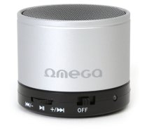 Omega Bluetooth skaļrunis V3.0 Alu 3in1 OG47S  sudrabots (42647) 5907595426473 42647 (5907595426473) ( JOINEDIT42864585 )