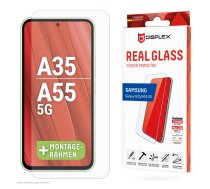 DISPLEX Panzerglas 2D/ Clear (10H) fur Samsung Galaxy A35/A55 5G 01940 (4028778122485) ( JOINEDIT60360915 ) aksesuārs mobilajiem telefoniem