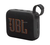 JBL GO 4 melna - Portativais bezvadu skalrunis ( JBLGO4BLK 1200130009433 JBLGO4BK ) pārnēsājamais skaļrunis
