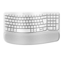 LOGITECH Wave Bluetooth ergonomic keyboard - OFFWHITE - NORDIC ( 920 012299 920 012299 920 012299 ) klaviatūra