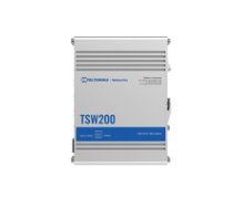 8+2P Teltonika TSW200 Industrial GSwitch 8x PoE+ (240W) 2x SFP ( TSW200000050 ) komutators
