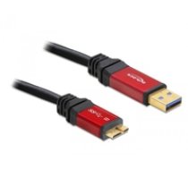 DeLOCK USB 3.0 USB-kabel 3m Sort ( 82762 82762 82762 )