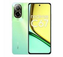 realme C67 17.1 cm (6.72quot;) Dual SIM Android 13 4G 6 GB 128 GB 5000 mAh Green 6941764422711 ( 6941764422711 6941764422711 6941764422711 ) Mobilais Telefons