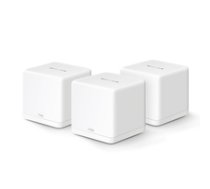 Mercusys  AX1500 Whole Home Mesh WiFi 6 System  Halo H60X (3-pack)  802.11ax  10/100/1000 Mbit/s  Ethernet LAN (RJ-45) ports 1  Mesh S ( Halo H60X(3 pack) Halo H60X(3 pack) Halo H60X(3 pack) ) komutators