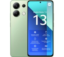 Xiaomi Redmi Note 13 16.9 cm (6.67quot;) Hybrid Dual SIM Android 13 4G USB Type-C 6 GB 128 GB 5000 mAh Green  Mint colour 6941812762004 ( 6941812762004 6941812762004 6941812762004 ) Mobilais Telefons