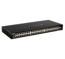 D-Link DGS-1520-52/E network switch Managed L3 10G Ethernet (100/1000/10000) 1U Black ( DGS 1520 52/E DGS 1520 52/E DGS 1520 52/E ) komutators