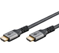 High Speed HDMI Trademark  Cable with Ethernet  15 m  Sharkskin Grey  15 m - HDMI Trademark  connector male (type A)  HDMI Trademark  conne ( 64998 64998 64998 )
