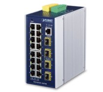 Planet IP30 Industrial L3 16-Port  10/100/1000T + 4-port ( IGS 6325 16T4S IGS 6325 16T4S IGS 6325 16T4S ) komutators