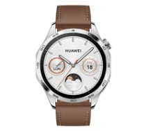 HUAWEI Watch GT4 (46mm) stainless steel/brown ( 55020BGW 55020BGW 001879730000 40 56 6078 55020BGW Phoinix B19L ) Viedais pulkstenis  smartwatch